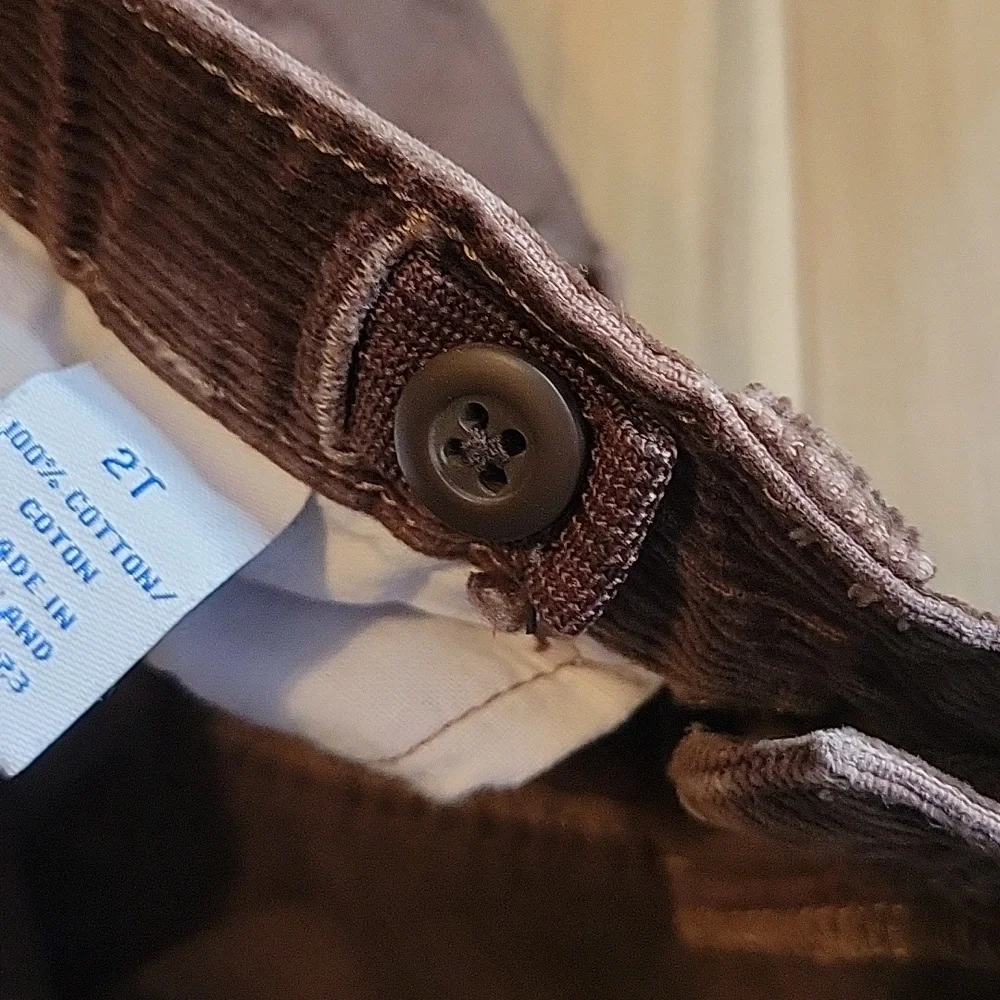 *3/$15* Old Navy Toddler Girl 2T Brown Corduroy Skirt